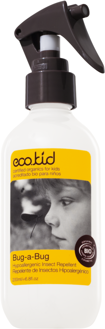Bug A Bug Spray 200ml - Eco Kid Daily Tonic Leave-in Conditioner 200ml (413x1200), Png Download