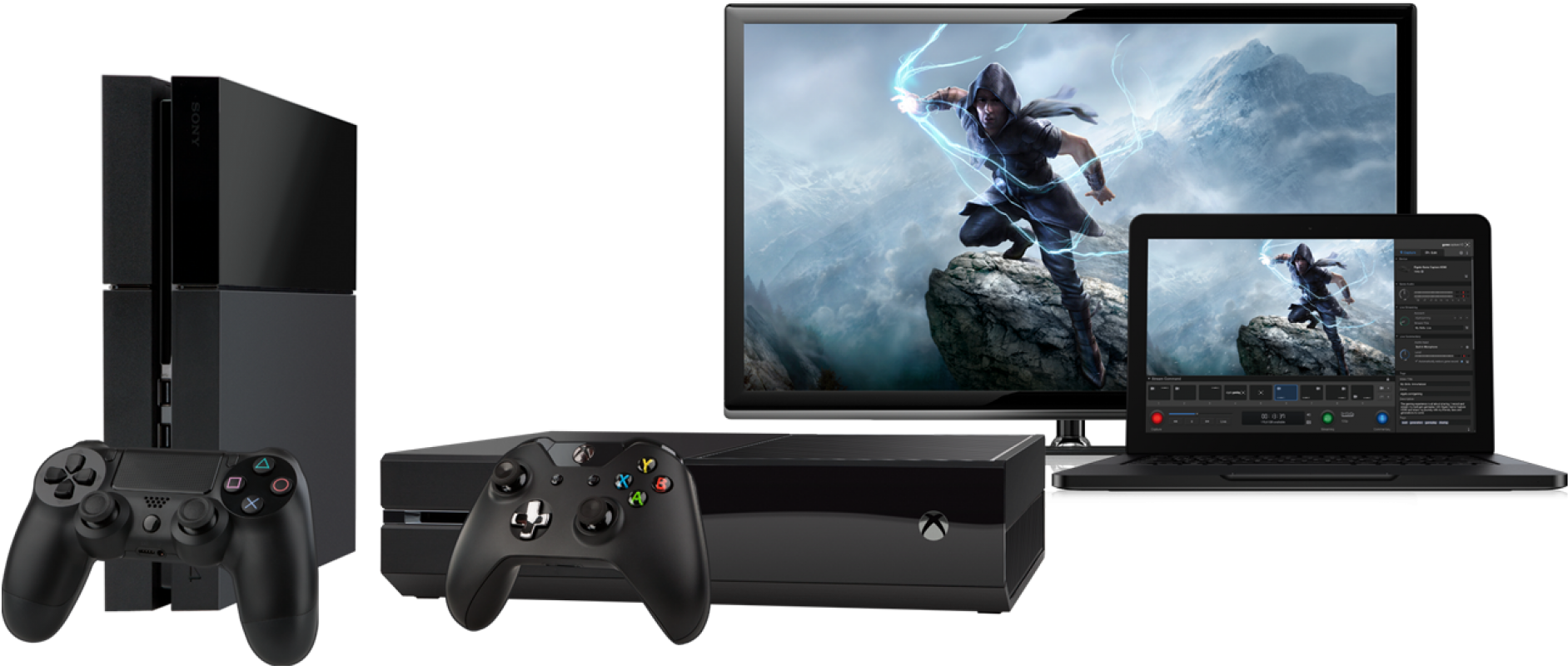 The Next Generation Of Gameplay Sharing Has Finally - Elgato Game Capture Hd60 For Playstation 4 Xbox One (1920x902), Png Download