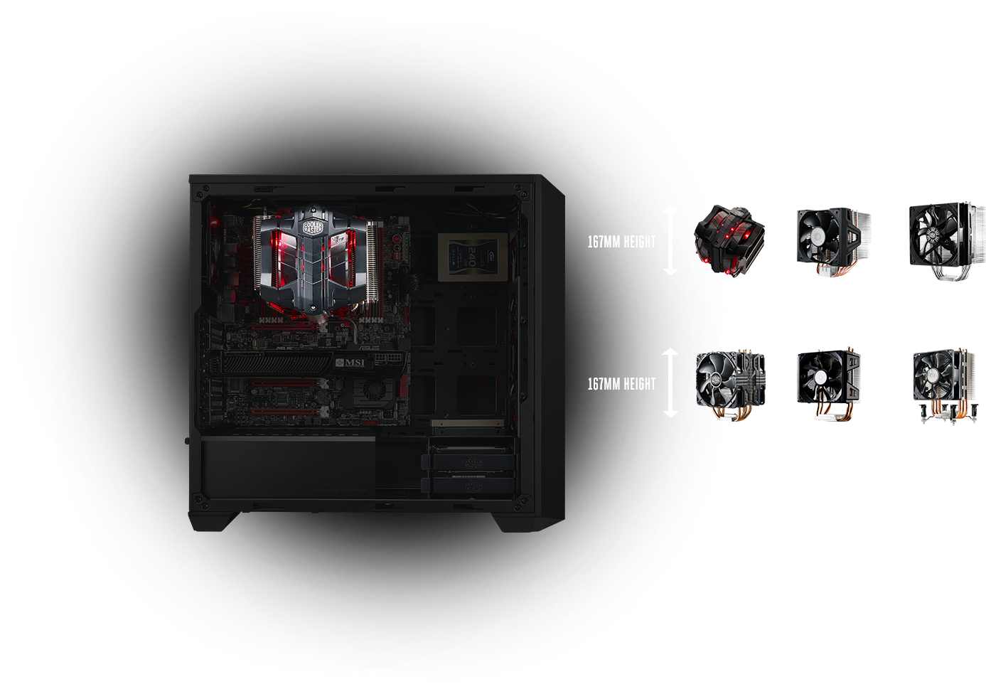 View Larger - Cooler Master Masterbox 5 Mid-tower Atx Case (1387x969), Png Download