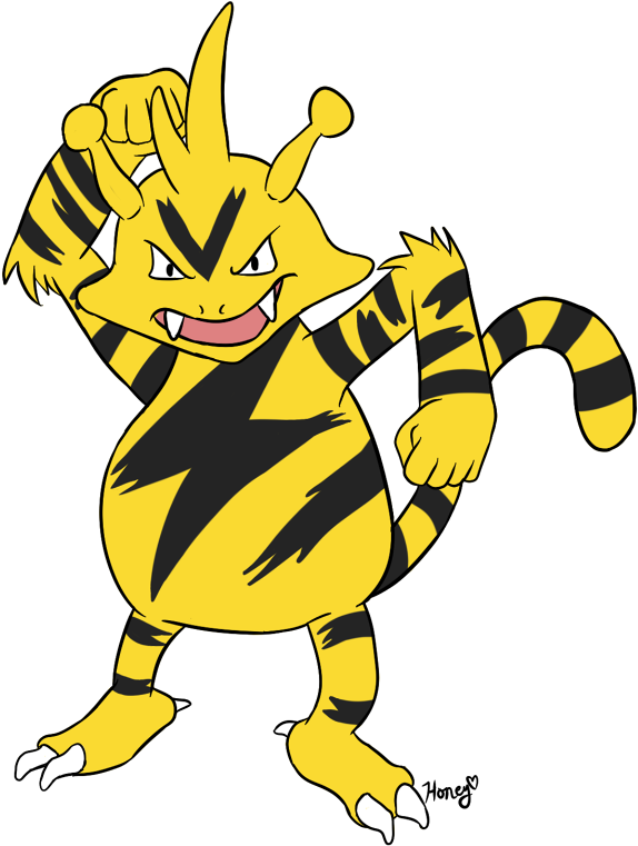 Electabuzz - Electabuzz Transparent (773x900), Png Download