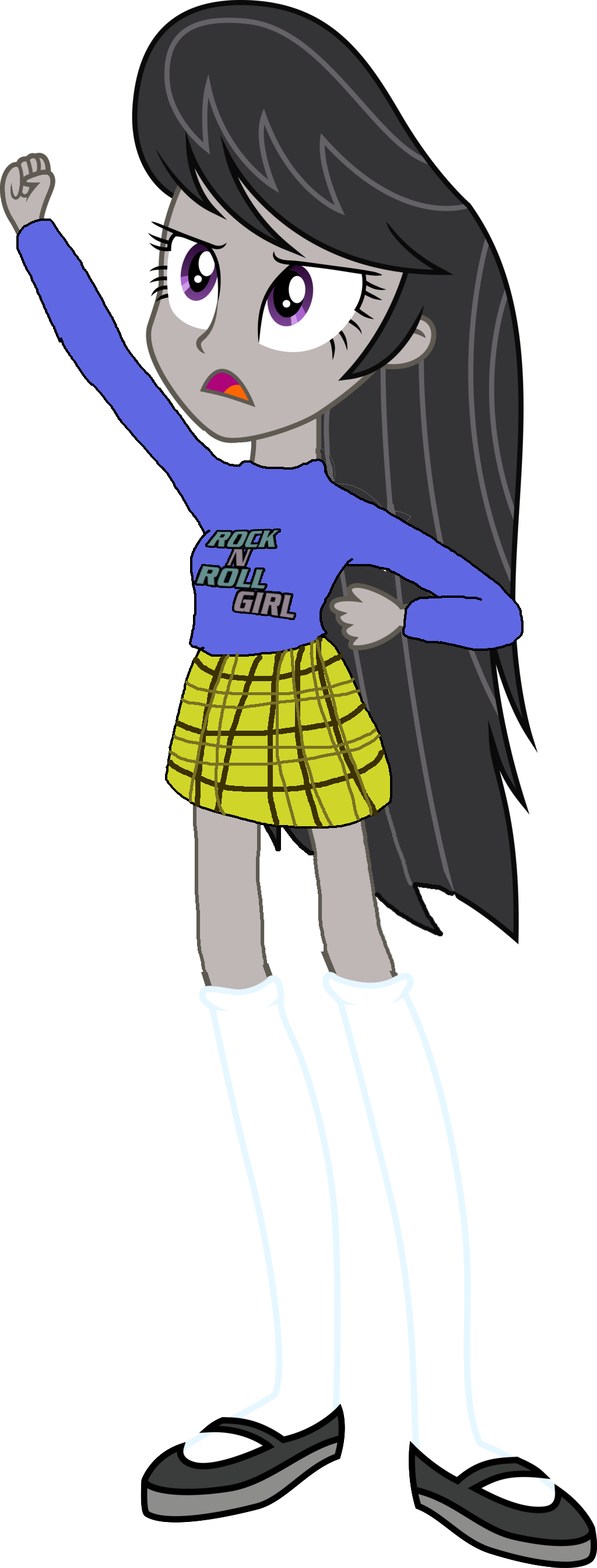 Rainbow Dash 2014, Darla Sherman, Equestria Girls, - Mlp Equestria Girls Octavia (1024x2691), Png Download