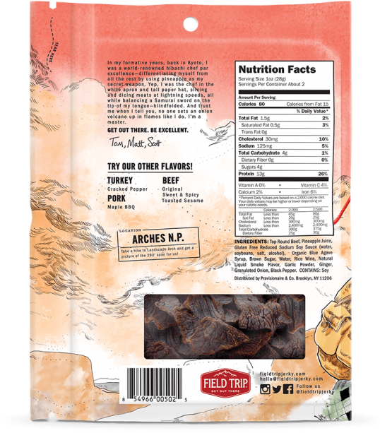 Field Trip Beef Jerky (579x700), Png Download