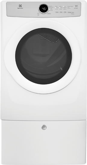 Electrolux Front Load Electric Dryer With 5 Cycles (632x650), Png Download