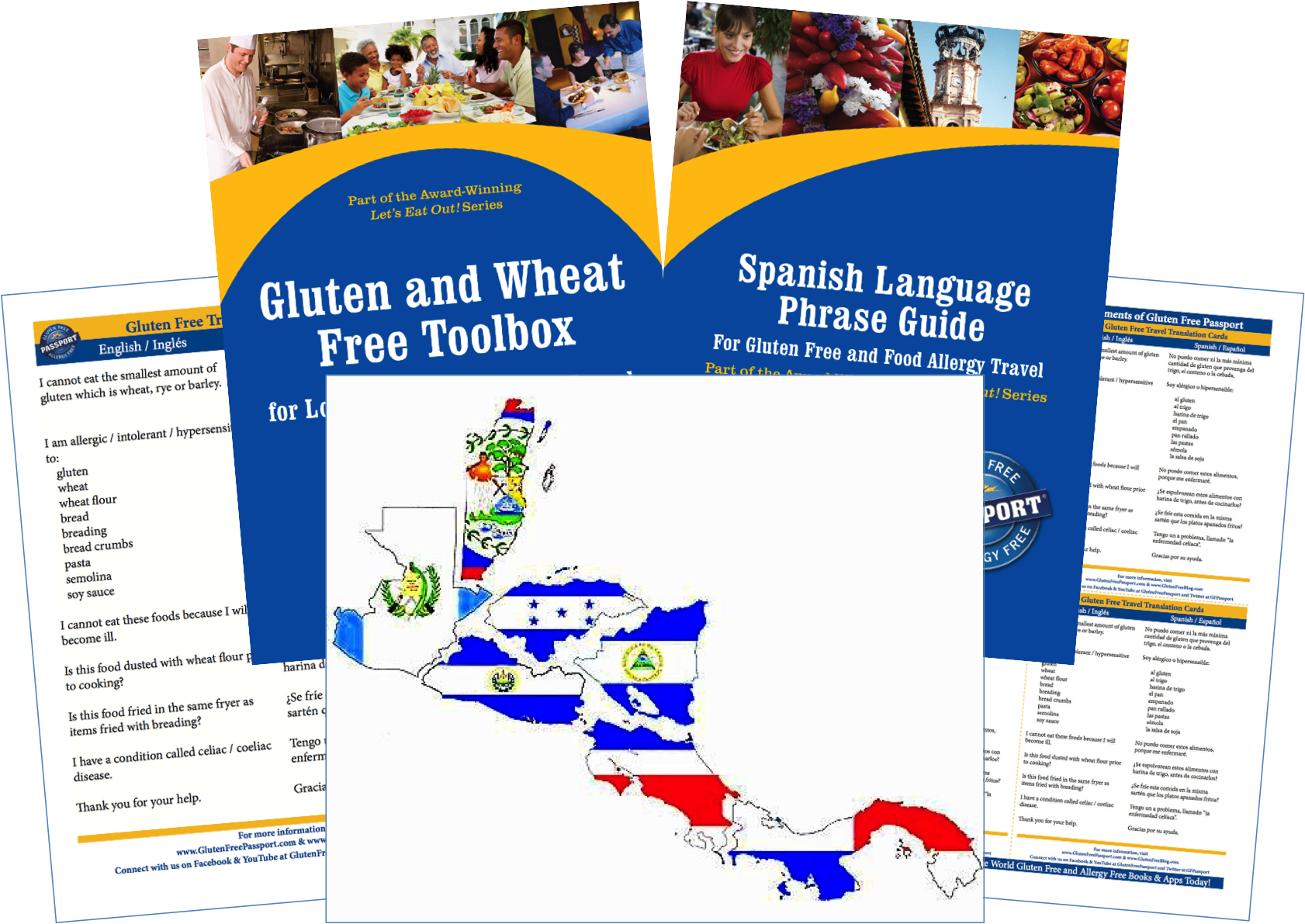 Central America Gluten Free Travel Bundle (1682x1191), Png Download
