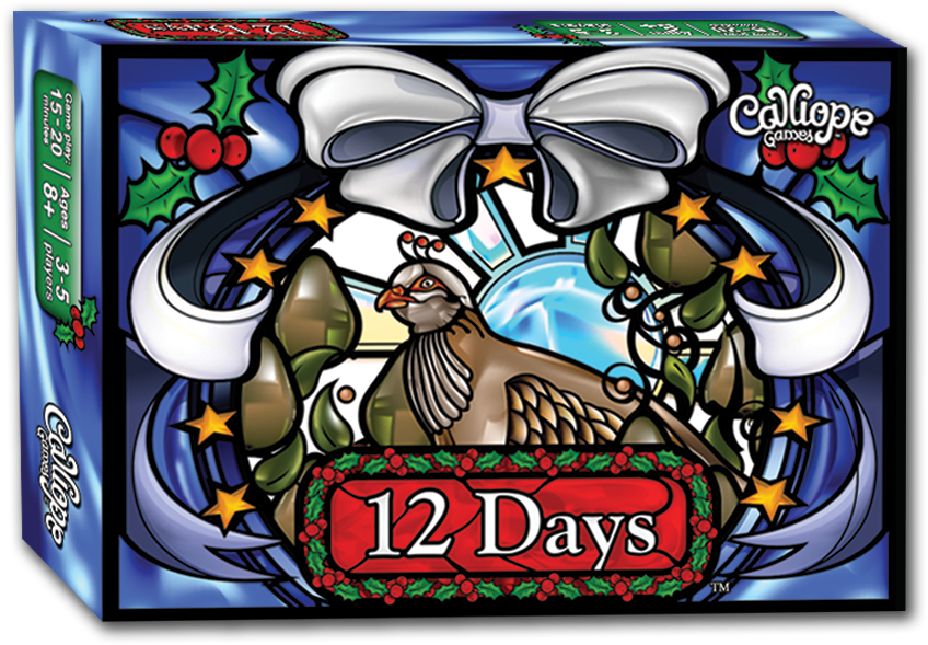 A Game Box Featured A Partridge In A Pear Tree Surrounded (1094x678), Png Download