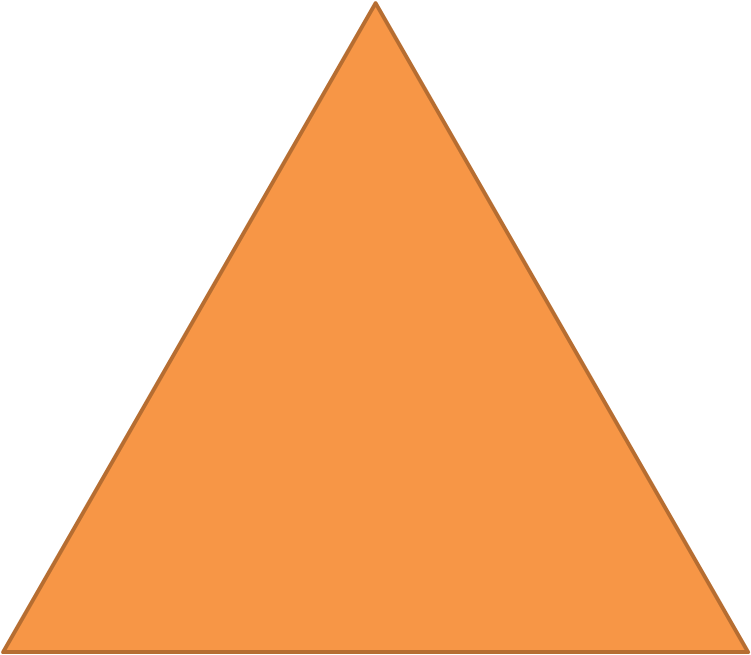 Dorito - Orange Triangle Clipart (751x655), Png Download
