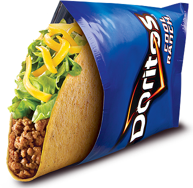 Doritos Cool Ranch Png Download - Doritos Cool Ranch Taco (400x380), Png Download