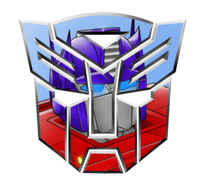G1 Optimus Prime Autobot Logo By Lady-elitaone On Deviantart - Optimus Prime Autobots Logo (400x400), Png Download