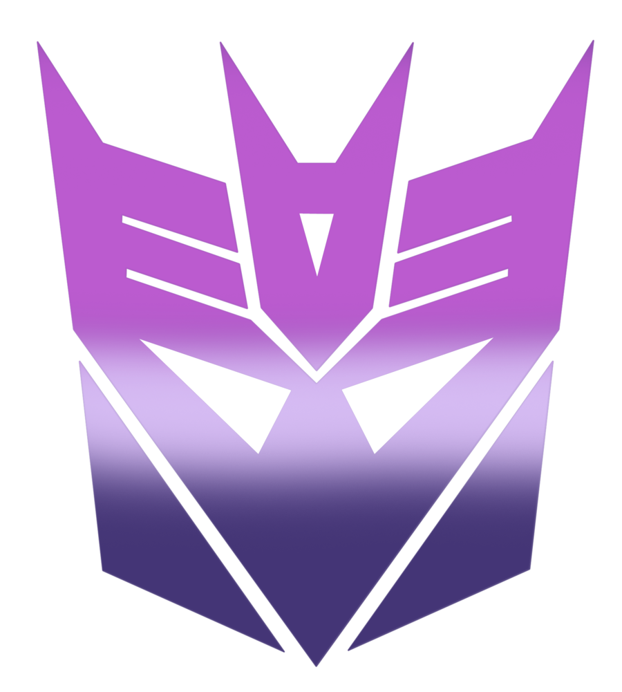 Image Logo Png Transformers Forged To Fight - Decepticon Logo (900x1001), Png Download