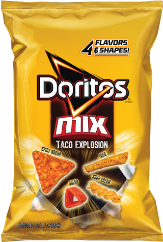 Doritos Review - Doritos Mix Ups (334x483), Png Download