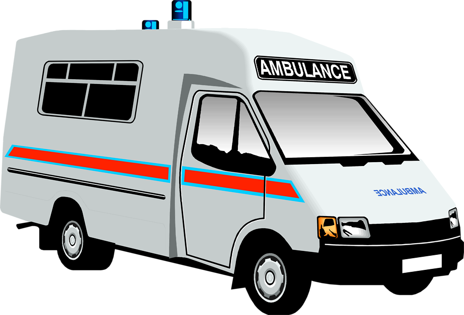 Png Library Library Free Stock Photo Illustration Of - Clipart Ambulance (958x649), Png Download