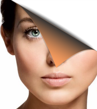 Transparent Page Curl Photo Effect - Eyebrows Supposed To Look (340x383), Png Download
