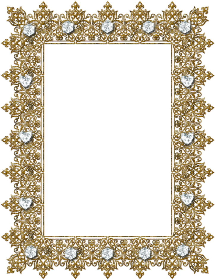 Diza Photo Frames Png 23 - Purple Diamond Picture Frames (774x1032), Png Download