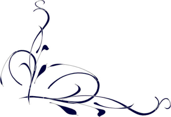 Swirl Clipart Transparent - Elegant Clip Art (600x411), Png Download