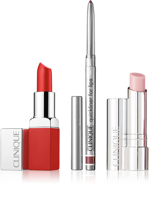 Sweet-talking Lips In True Love Reds - Clinique 'pop Matte' Lip Colour And Primer, Ruby Pop (717x828), Png Download