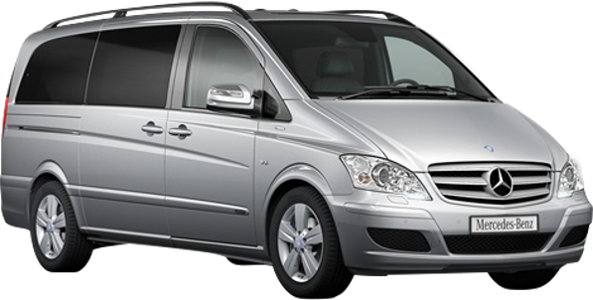 Mini-van - Viano Car (593x300), Png Download