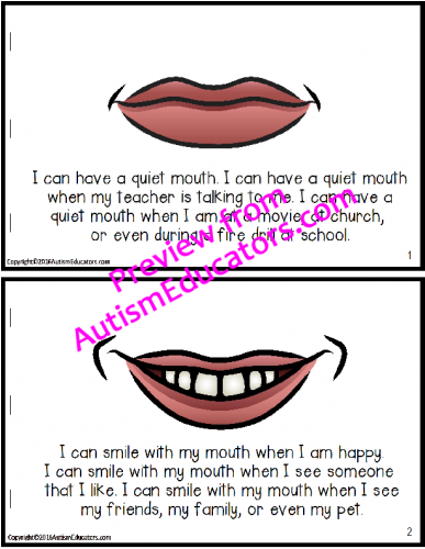 Autismeducators Autism Educators Social Story Appropriate - Social Stories (500x500), Png Download
