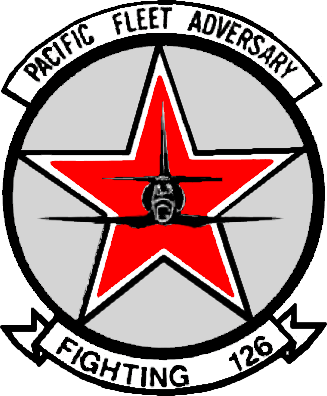 Fighter Squadron 126 Insignia, 1982 - Vf-126 (327x396), Png Download