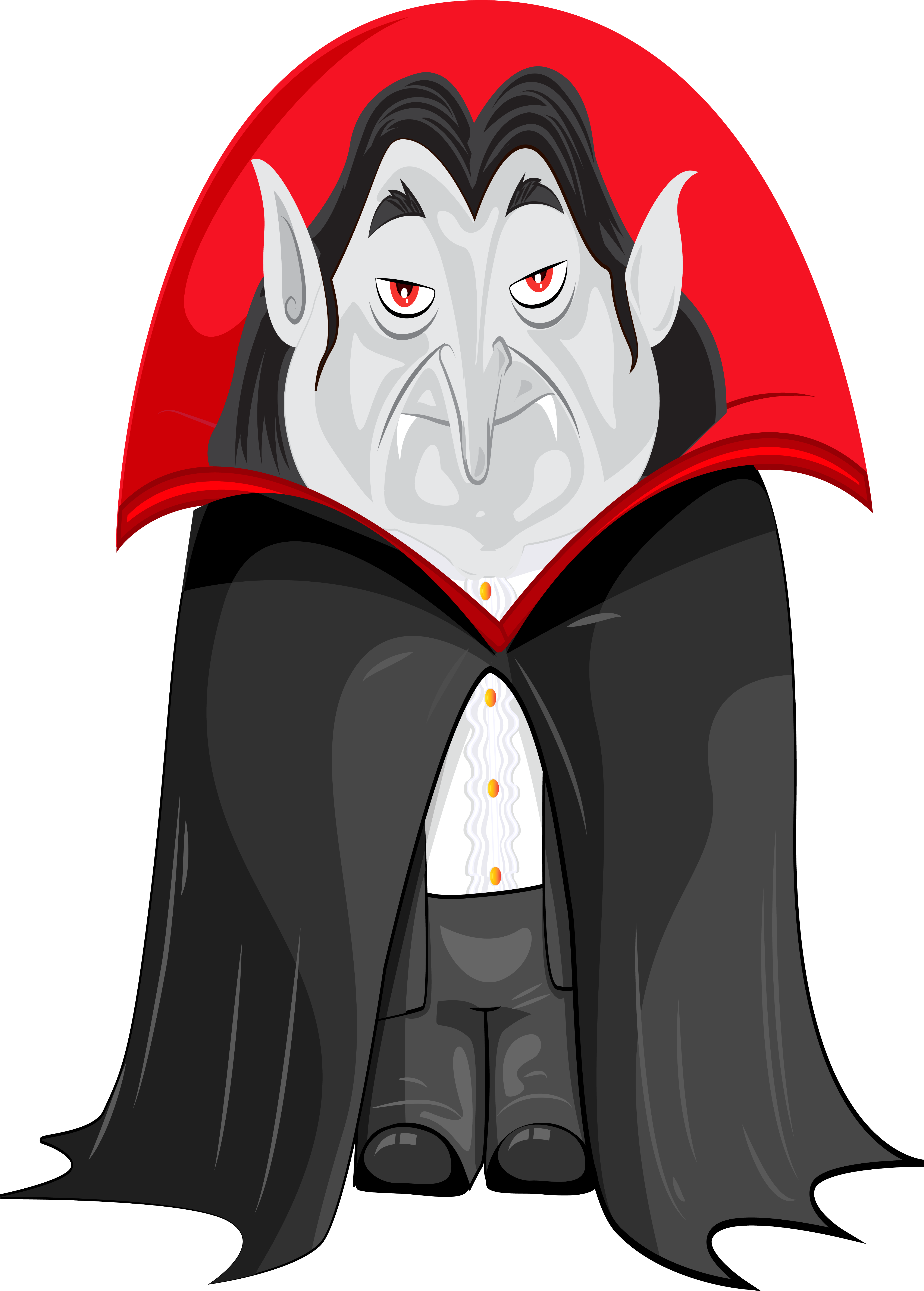 Halloween Vampire Png Clipart Image - Halloween Vampire Png (4456x6225), Png Download