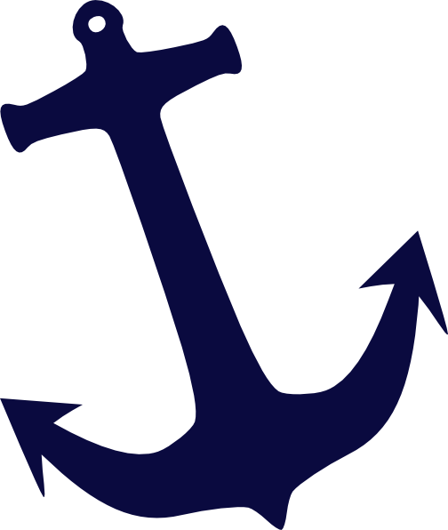 Navy Anchor Drawing At Getdrawings - Anchor Navy (504x596), Png Download