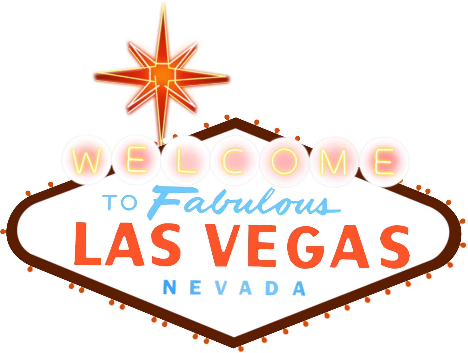 Open - Welcome To Fabulous Las Vegas Transparent (2000x1538), Png Download