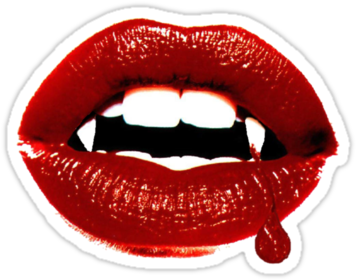 Red Lips (375x360), Png Download
