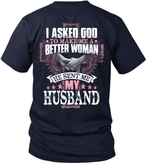 "i Asked God - My Other Ride Is Your Face Womens Biker Shirt (560x560), Png Download