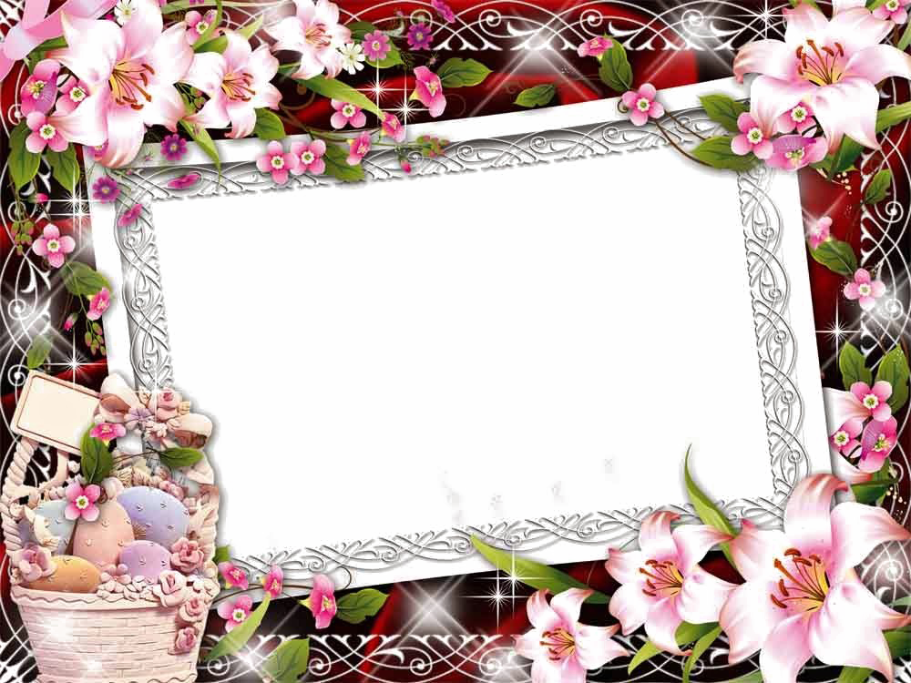 Easter Frames Png Background Image - Family Picture Frames Png (1000x750), Png Download