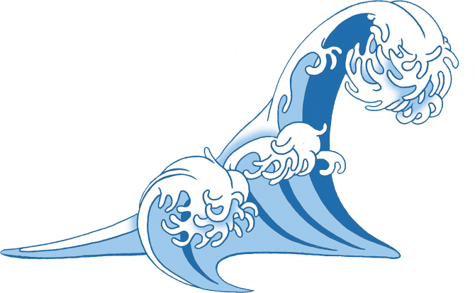 Mass Effect Transparent Png Sticker - Tsunami Clipart Png (670x414), Png Download