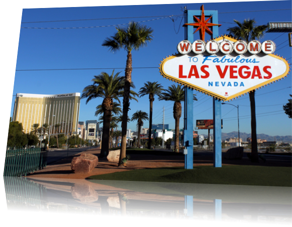 Las Vegas Sign - Welcome To Las Vegas Sign (582x453), Png Download