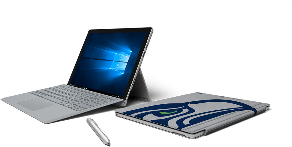 Microsoft Surface Pro Nfl - Microsoft Surface Pro 4 - Core I5 2.4 Ghz - 12.3″ - (1024x575), Png Download