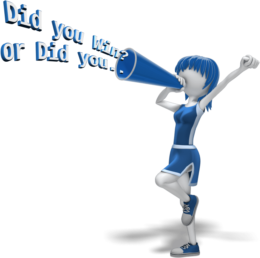 Did You Win Or Did You - Figurine (876x1000), Png Download