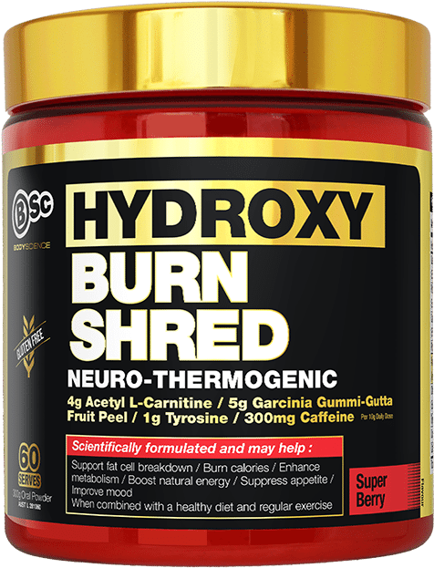 This Podcast Is Brought To You By Hydroxyburn Shred - Hydroxyburn Shred Neuro-thermogenic (700x800), Png Download