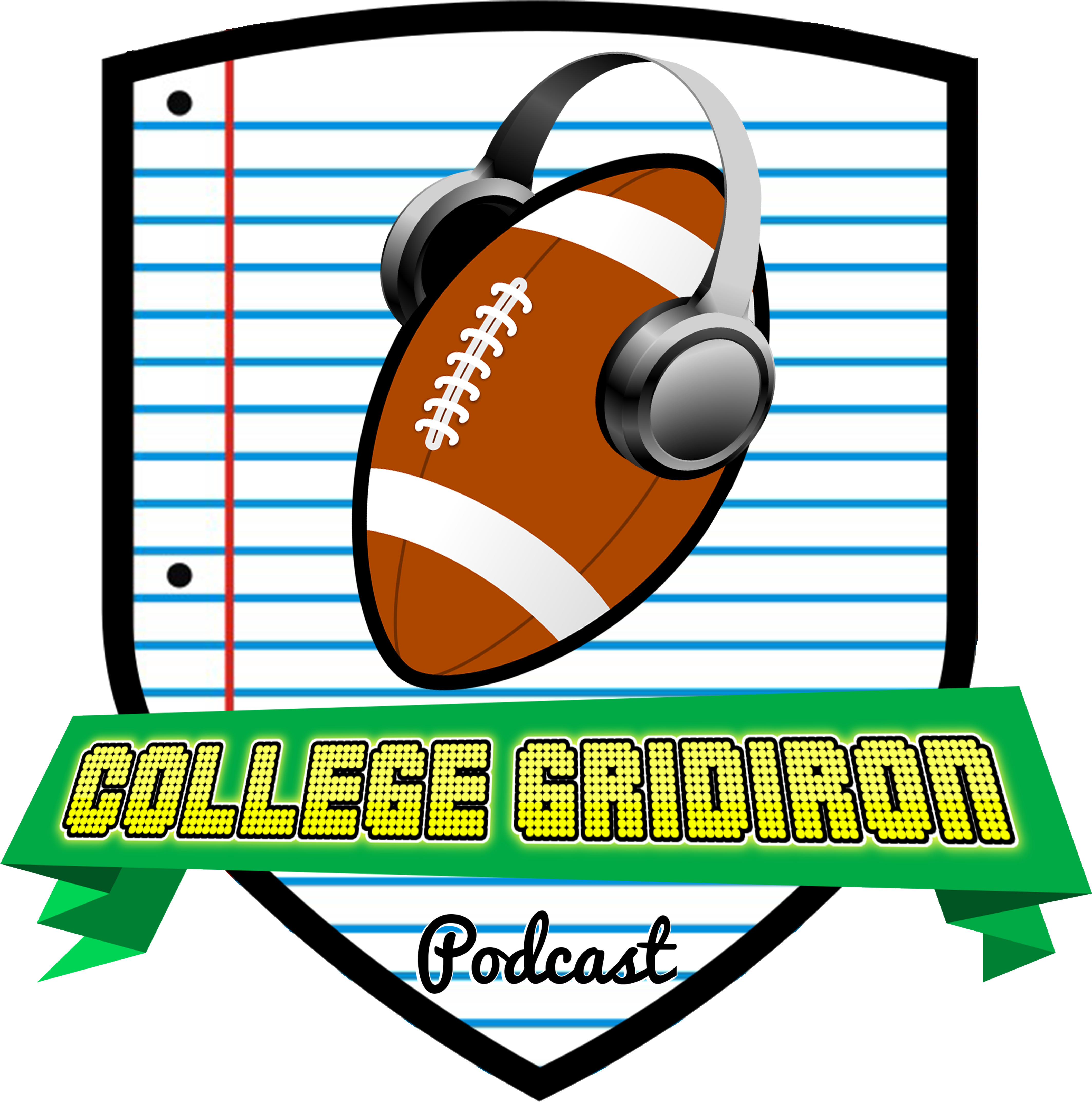 College Gridiron, Week 9 Ucf, Ohio State, And The Playoff - American Football (5000x5000), Png Download