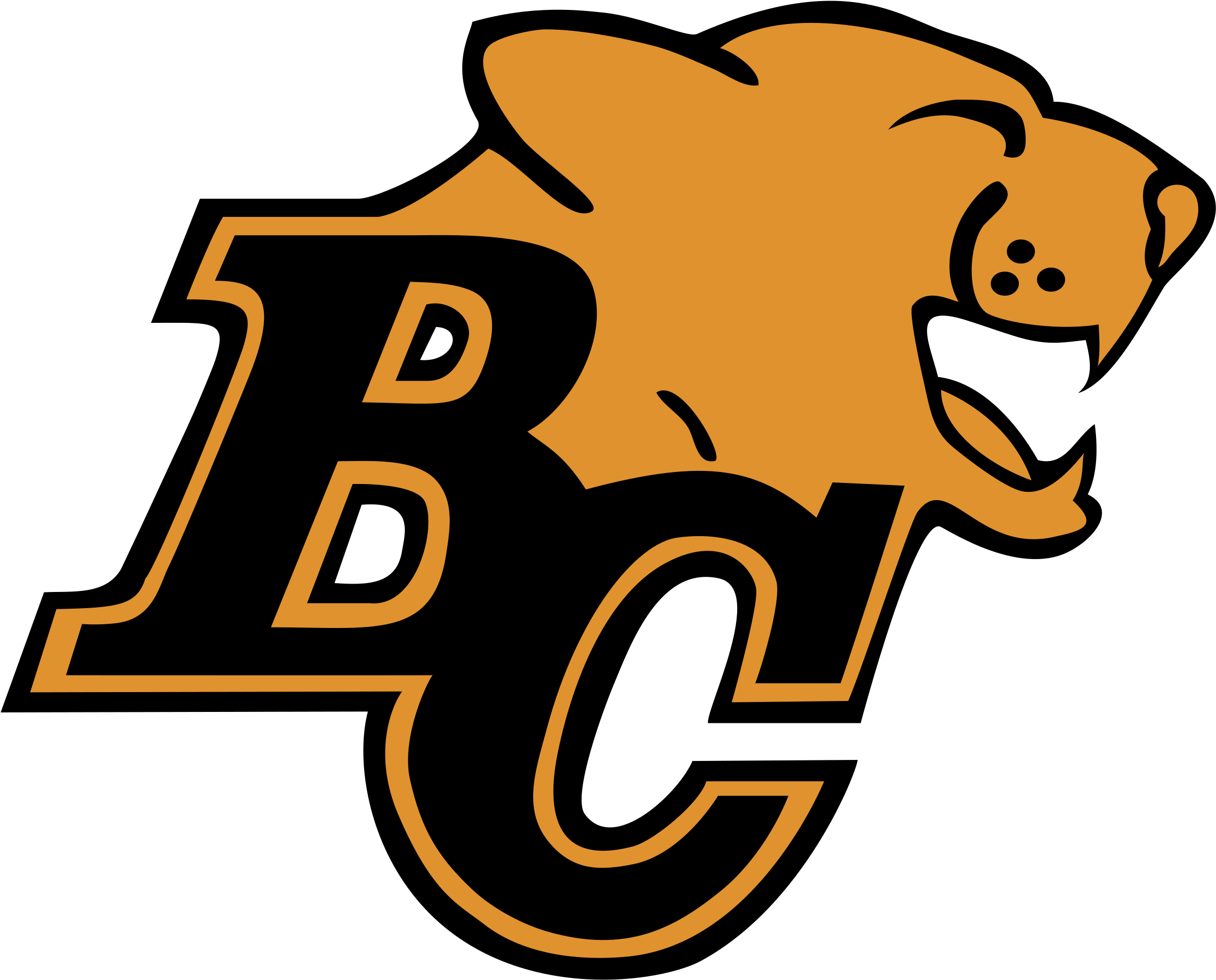 Bc Lions Logo Png Transparent - Bc Lions Logo Png (2400x2400), Png Download
