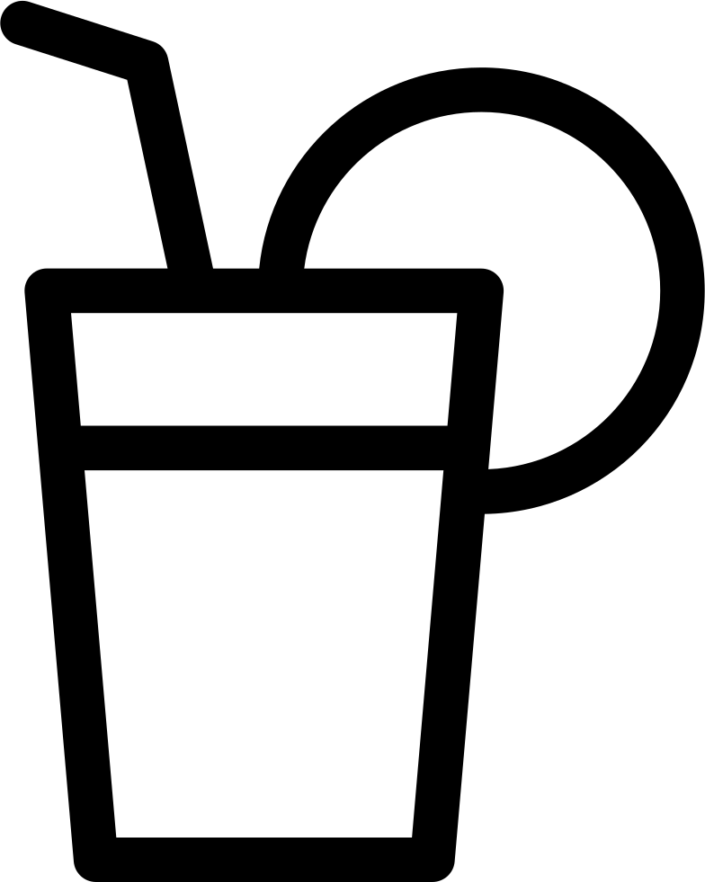 Fresh Juice Comments - Juice Black And White Png (784x981), Png Download