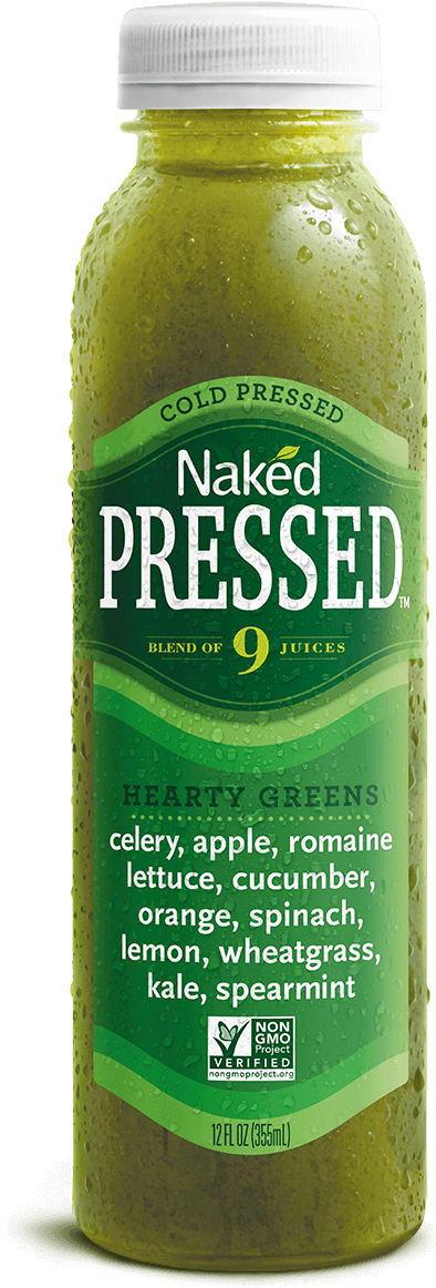 Pressed From Nutrient Rich Veggies And Fruits, Naked® - Naked Pressed Juice, Bold Beet - 12 Fl Oz Bottle (414x1164), Png Download