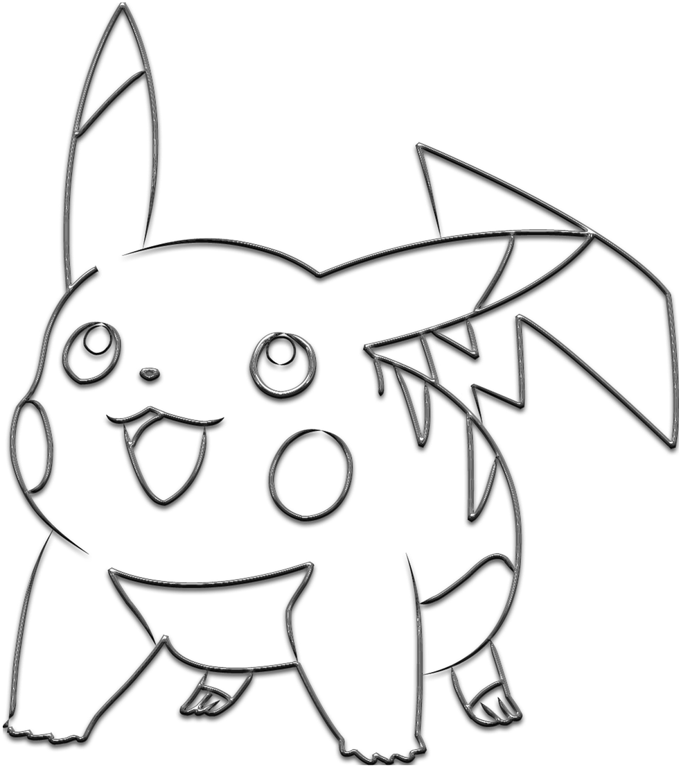 Metal Go,figure,design,cute, - Pokemon En Blanco Y Negro (1280x1280), Png Download