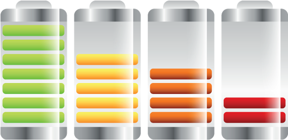 Battery Charging Transparent - Laptop Battery Tips Charging (580x388), Png Download