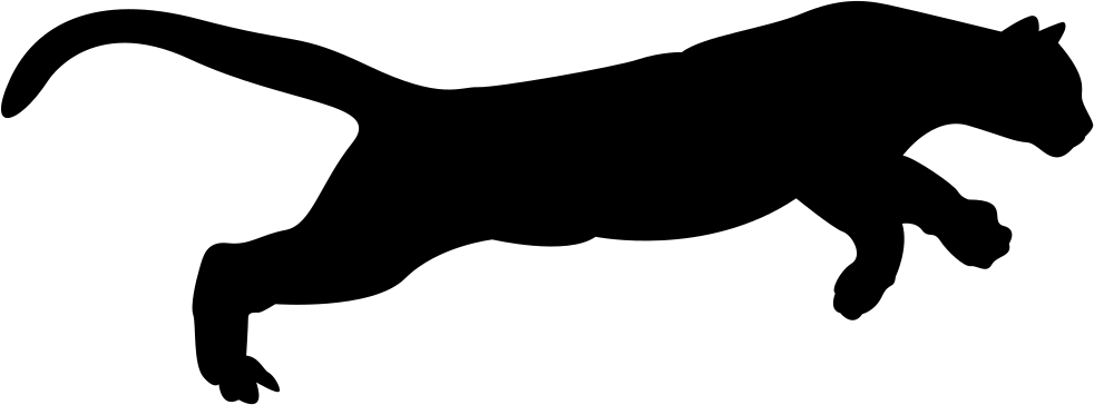 Puma Logo Clipart Svg - Puma Icon Png (982x364), Png Download