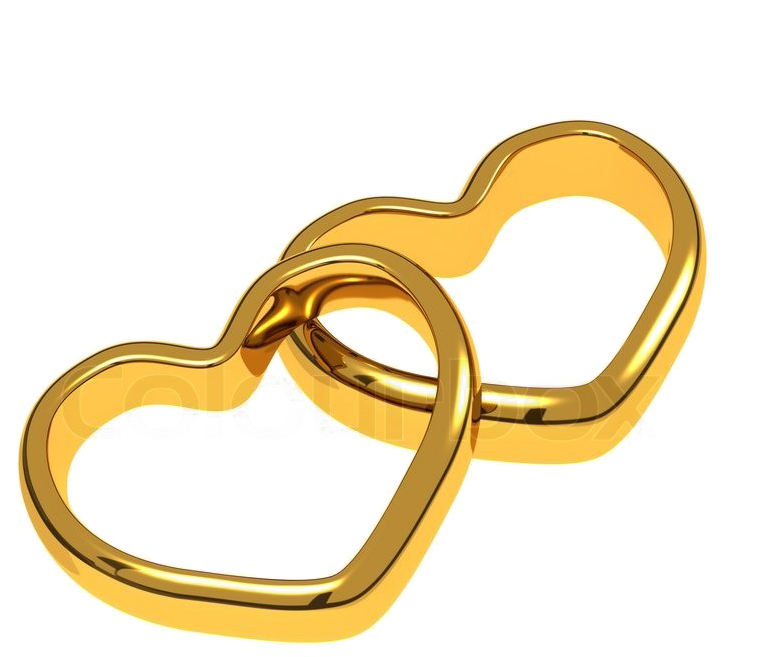 Wedding Heart Png High Quality Image - Alianças De Coração Casamento (800x800), Png Download