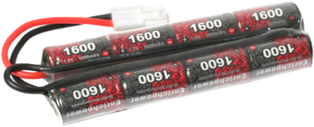 G&g Ni-mh - 9.6v 1600mah ニッケル水素バッテリー ヌンチャクタイプ (500x500), Png Download