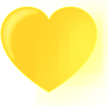 How To Set Use Gold Heart Clipart (504x596), Png Download