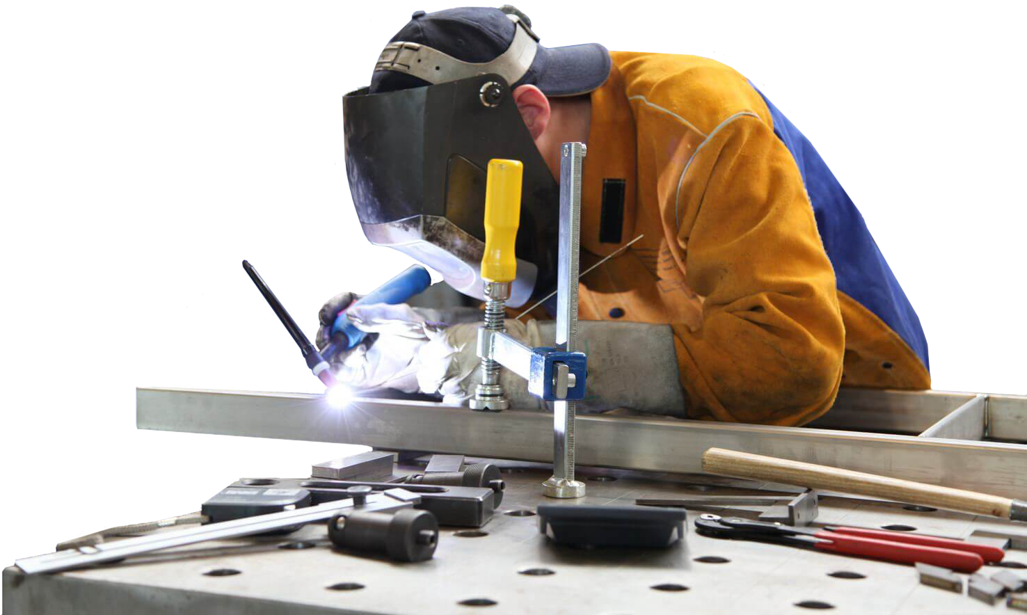 Tig-welder - Taller De Soldadura Industrial (1500x1000), Png Download