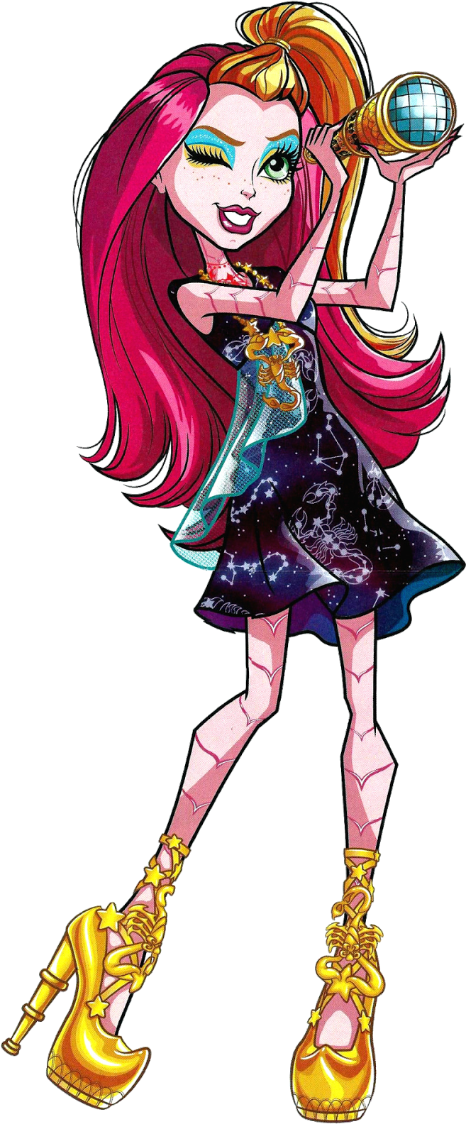 Freaky Field Trip - Monster High Gigi (678x1600), Png Download