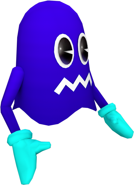 Download Zip Archive - Pac Man World Rally Ghost (750x650), Png Download
