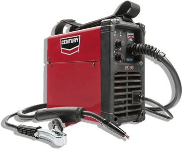 Century Model K3493 1, Fc 90 Flux Cored Wire Feed Welder - Century Fc90 Flux Core Wire Feed Welder (400x350), Png Download