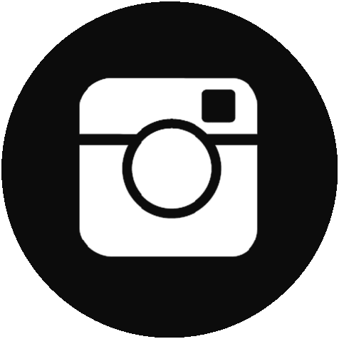 Instagramm Clipart Black Circle - Gray Social Media Icons Png (476x476), Png Download
