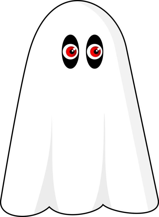 Ghost (639x871), Png Download
