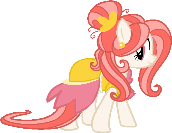 Gold Heart Coranation Dress - Cartoon (600x485), Png Download